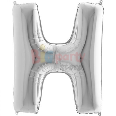 Folyo Balon Grabo 100 Cm Gümüş Harf - 9