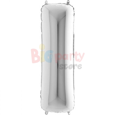Folyo Balon Grabo 100 Cm Gümüş Harf - 10
