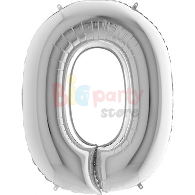 Folyo Balon Grabo 100 Cm Gümüş Harf - 15