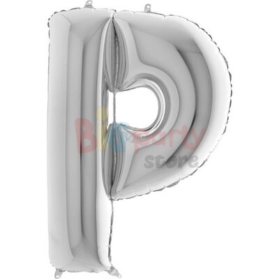 Folyo Balon Grabo 100 Cm Gümüş Harf - 16