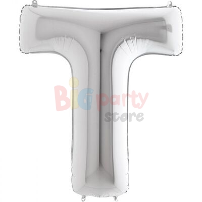 Folyo Balon Grabo 100 Cm Gümüş Harf - 19