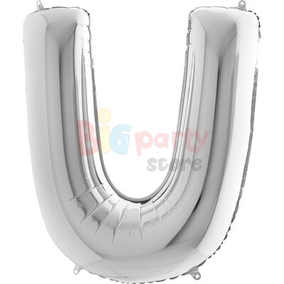Folyo Balon Grabo 100 Cm Gümüş Harf - 20