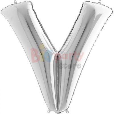 Folyo Balon Grabo 100 Cm Gümüş Harf - 21