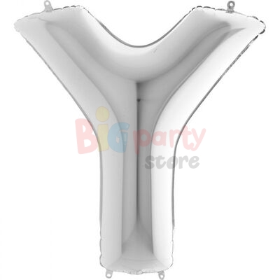 Folyo Balon Grabo 100 Cm Gümüş Harf - 22