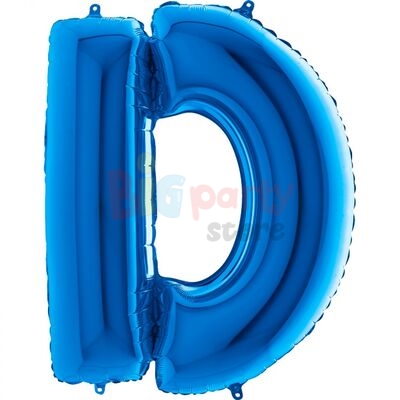 Folyo Balon Grabo 100 Cm Mavi Harf - 5