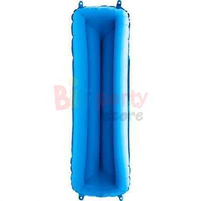 Folyo Balon Grabo 100 Cm Mavi Harf - 10