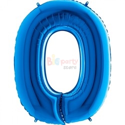Folyo Balon Grabo 100 Cm Mavi Harf - 15