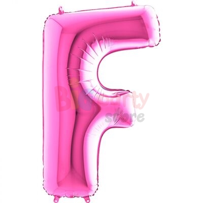 Folyo Balon Grabo 100 Cm Pembe Harf - 7