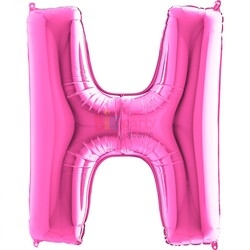 Folyo Balon Grabo 100 Cm Pembe Harf - 9