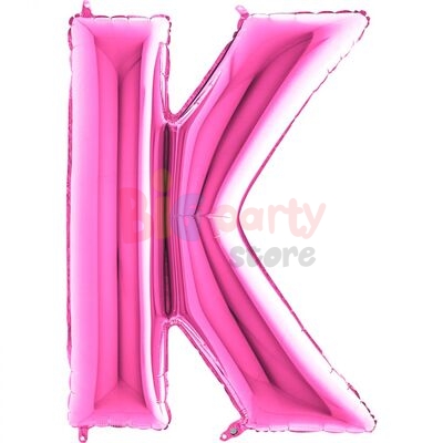 Folyo Balon Grabo 100 Cm Pembe Harf - 11