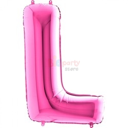 Folyo Balon Grabo 100 Cm Pembe Harf - 12