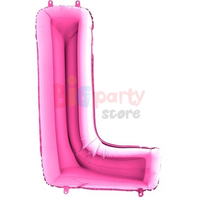 Folyo Balon Grabo 100 Cm Pembe Harf - 12