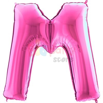 Folyo Balon Grabo 100 Cm Pembe Harf - 13