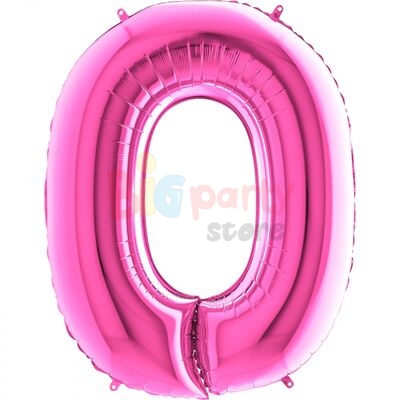 Folyo Balon Grabo 100 Cm Pembe Harf - 15
