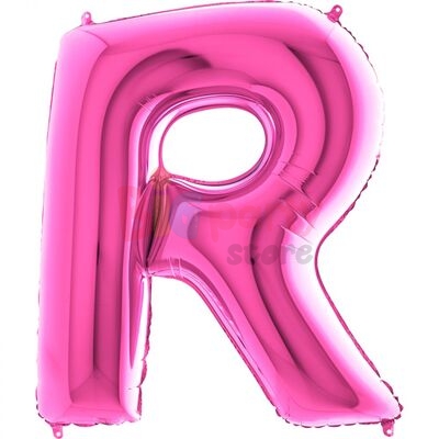 Folyo Balon Grabo 100 Cm Pembe Harf - 17