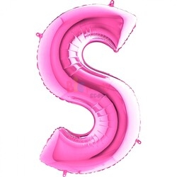 Folyo Balon Grabo 100 Cm Pembe Harf - 18