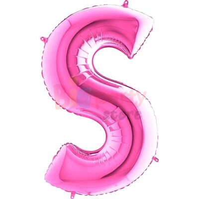 Folyo Balon Grabo 100 Cm Pembe Harf - 18