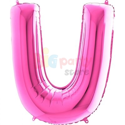 Folyo Balon Grabo 100 Cm Pembe Harf - 20