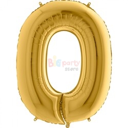 Grabo Rakam Gold Folyo Balon 100 Cm - 2
