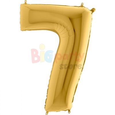Folyo Balon Grabo 100 Cm Gold Rakam 9 - 9