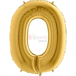 Folyo Balon Grabo 100 Cm Gold Rakam 9 - 2