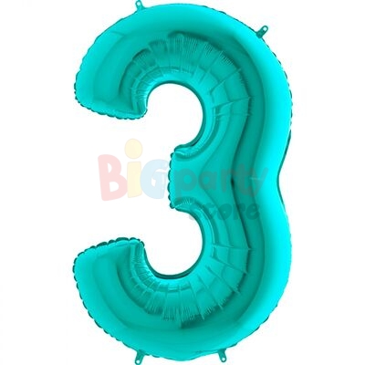 Folyo Balon Grabo 100 Cm Tiffany Rakam - 5