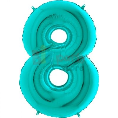 Folyo Balon Grabo 100 Cm Tiffany Rakam - 10