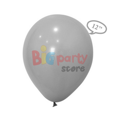 Lateks Pastel Balon Gri 100 Parça - 2