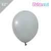 Lateks Pastel Balon 100 Parça Gri 12 İnç Balonevi - 1