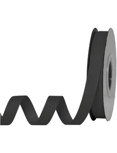 Kurdele Grogren 1 Cm 10 Metre Siyah - 1