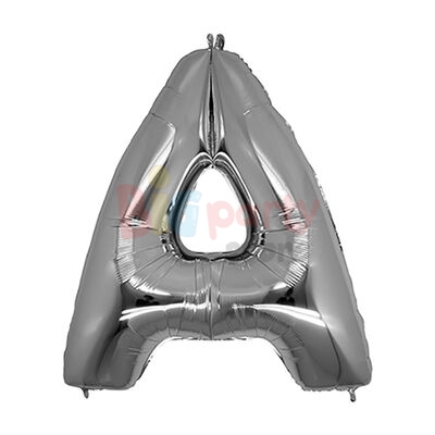 Folyo Balon 100 Cm Gümüş Harf - 23