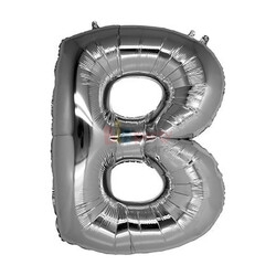 Folyo Balon 100 Cm Gümüş Harf - 22