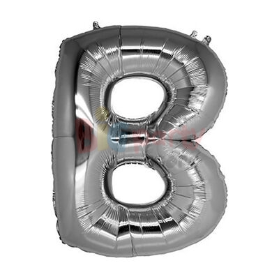 Folyo Balon 100 Cm Gümüş Harf - 22
