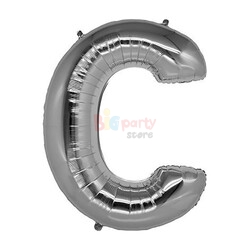 Folyo Balon 100 Cm Gümüş Harf - 21