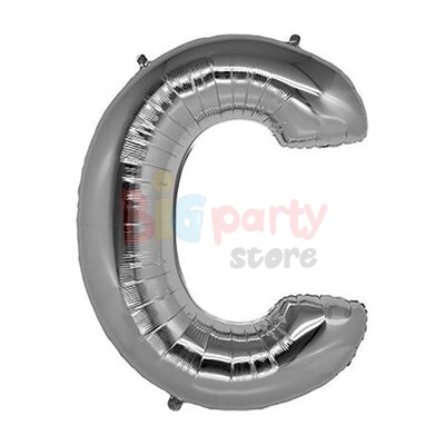 Folyo Balon 100 Cm Gümüş Harf - 21