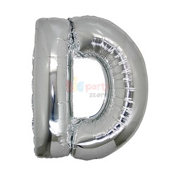 Folyo Balon 100 Cm Gümüş Harf - 20