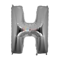 Folyo Balon 100 Cm Gümüş Harf - 16