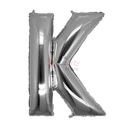 Folyo Balon 100 Cm Gümüş Harf - 14