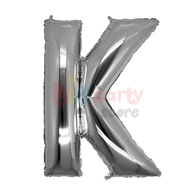 Folyo Balon 100 Cm Gümüş Harf - 14