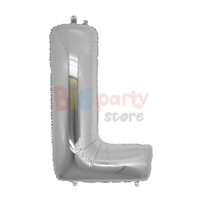 Folyo Balon 100 Cm Gümüş Harf - 13