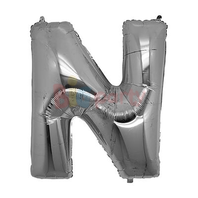 Folyo Balon 100 Cm Gümüş Harf - 11