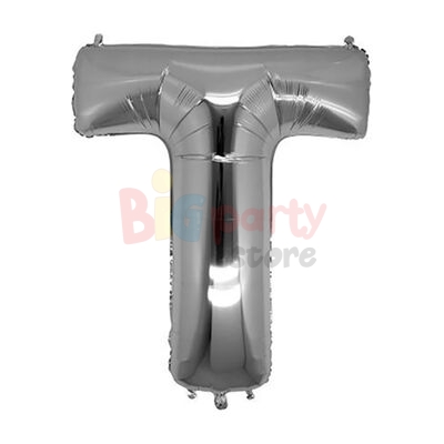 Folyo Balon 100 Cm Gümüş Harf - 6