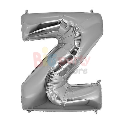 Folyo Balon 100 Cm Gümüş Harf - 2