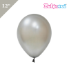 Lateks Metalik Balon 100 Parça Gümüş 12 İnç Balonevi - 1