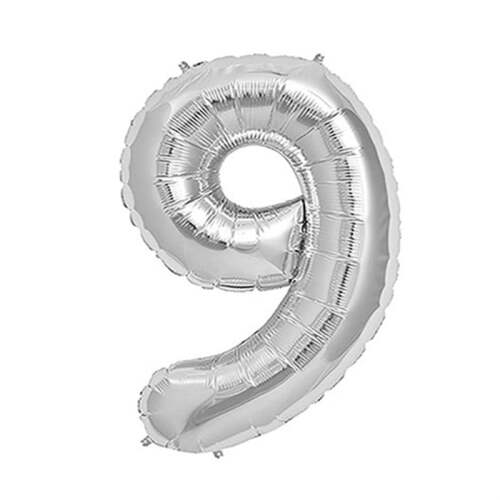 Folyo Balon 100 Cm Gümüş Rakam - 11