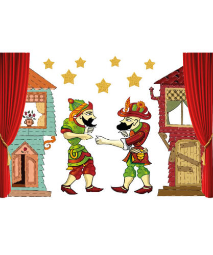 Hacivat Karagöz Set - 