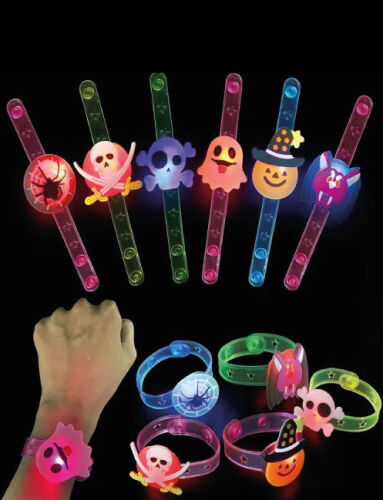 Halloween Figürlü Bileklik Işıklı 12 Parça - 2