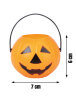 Halloween Bal Kabağı Mumluk 6 Cm 6lı Turuncu - 2