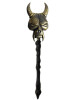 Halloween Çubuklu Balta İskelet Boynuzlu Eskitme Model 62 CM - 1