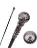 Halloween Baston Topuz Model Geçmeli 85 Cm Gümüş - 1